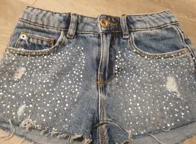 Girls rhinestone shorts
