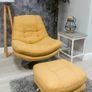 Contempory Swivel chairs footstools for sale in Dublin Image 3