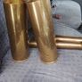 1940s Cannon gun  shells solid brass Image 6