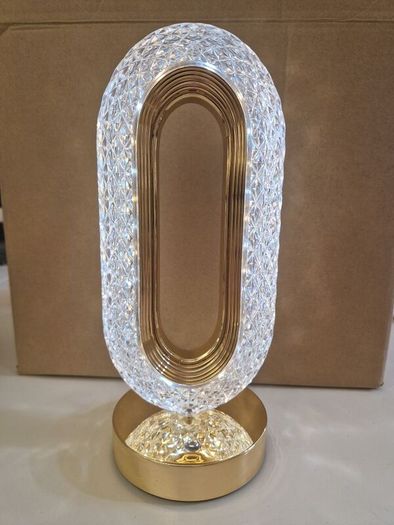 Crystal Table Lamp Rechargeable
