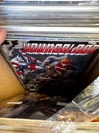 Image & Top Cow Long Comic Box w 320 comics for Sale