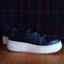 Nike Air Force 1 ladies trainers black 4 37.5 Image 3
