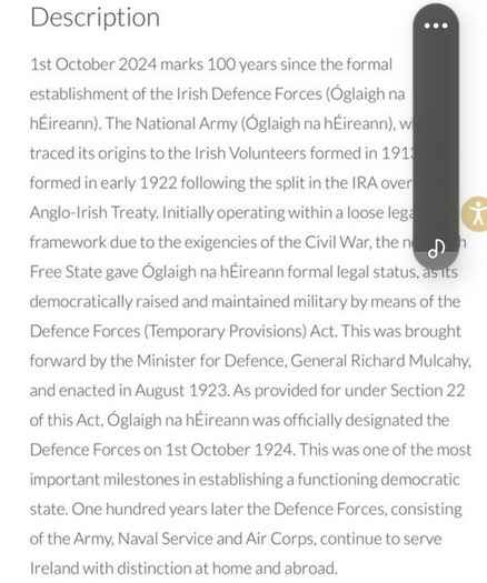 15 euro silver proof coin marking 100 years of the defence forces