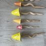 Handmade Ceramic Mushrooms x 6 Image 2