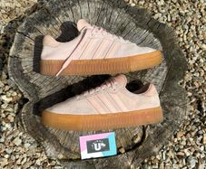 Premium Adidas Samba Wedge Pink Gum