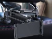 EAFC Telescopic Car Rear Pillow Phone Holder Tablet Car Stand Seat Rear Headrest Mounting Bracket for Phone Tablet 4-11 Inch
