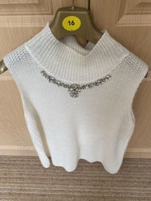 French connection mohair wool mix top