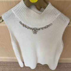 French connection mohair wool mix top