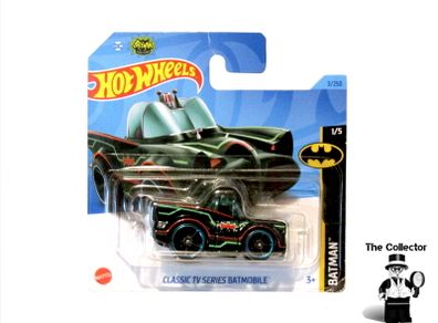 Hot Wheels Batman Classic TV Series Batmobile Tooned Green Blue Diecast Car Brand New Sealed