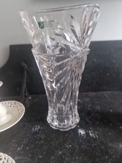 crystal vase