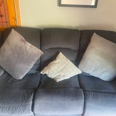 3 Piece Suite - 3 seater couch & 2 armchairs