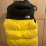 Black and Yellow mens Body warmer the north face size larger Image 2