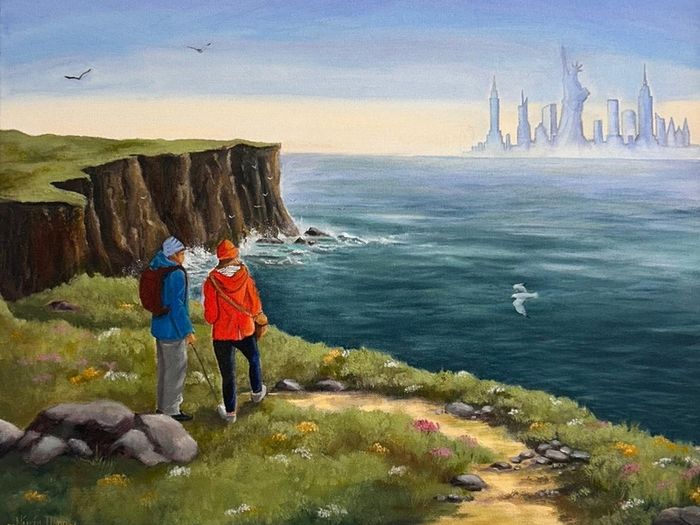 Ireland New York Print