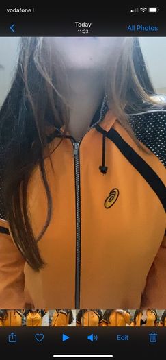Vintage Asics Zip Hoodie