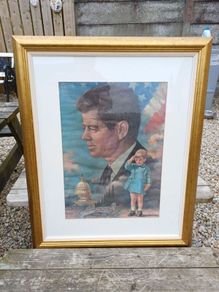 1964 J F Kennedy "A Last Salute" Picture