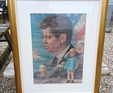 1964 J F Kennedy "A Last Salute" Picture