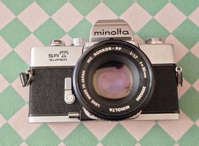 Minolta SRT Super (1973) + MC Rokkor 50mm f/1.7 - Serviced & Ready to Use Film Camera