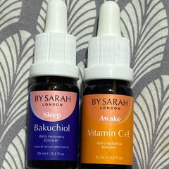 By Sarah london Vitamin C + E Daily Radiance Booster and Bakuchiol Daily Recovery Booster brand new