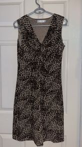 leopard print dress