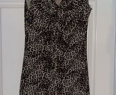 leopard print dress