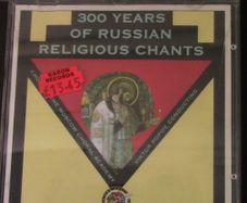 300 Years of Russian Religious Chants CD