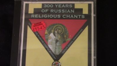 300 Years of Russian Religious Chants CD