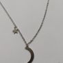necklace start moon stainless steel Image 2