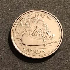Canada 1999 25 Cents