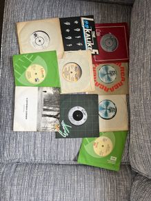 10 7inch vinyl 45s