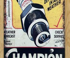 Signs sign Tin Champion
