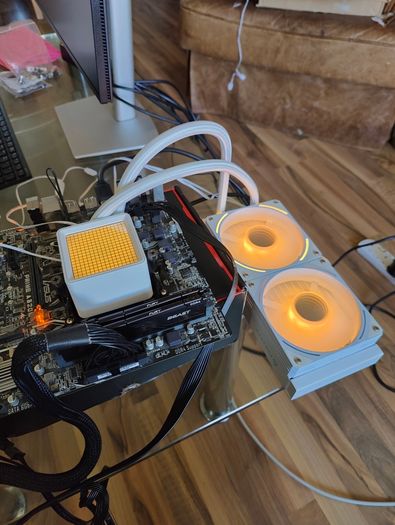 Forgeon Solum 240 ARGB White Liquid Cooling Kit
