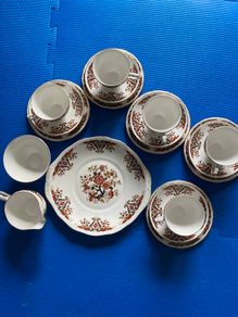 Vintage Colclough Royale 8525 bone china set