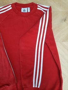 Adidas red sweatshirt