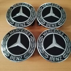 Brand New Mercedes Benz Wheel Center Caps 75mm x4
