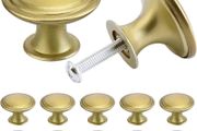 NEW SALE | 24PCS Vintage Cabinet Knobs, Chic Drawer Knobs, Antique Brass Kitchen Cupboard Handles, 30mm Round Furniture Door Knobs