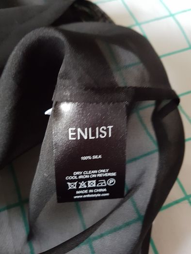 BNWT - Enlist Silk Top UK 8-10