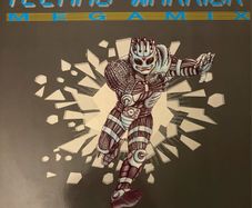 Techno Warrior Megamix Original 1992 German 12 inch Vinyl Total Recall TR012