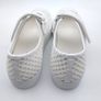 Stockton 623D open weave velcro white runner Size 40 Image 2