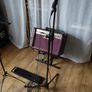 Marshal Amp AS50, with mic leads and stands. Image 6