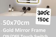 LED Bathroom Mirror 50x70cm