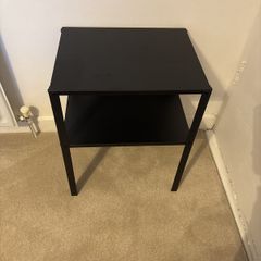 Metal bedside table