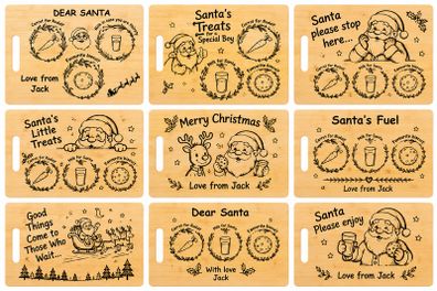 Santas Christmas Eve Tray