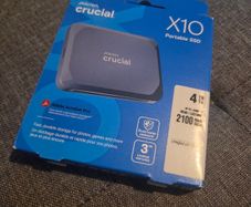 Crucial X10 Portable SSD 4TB 2100 MB/s