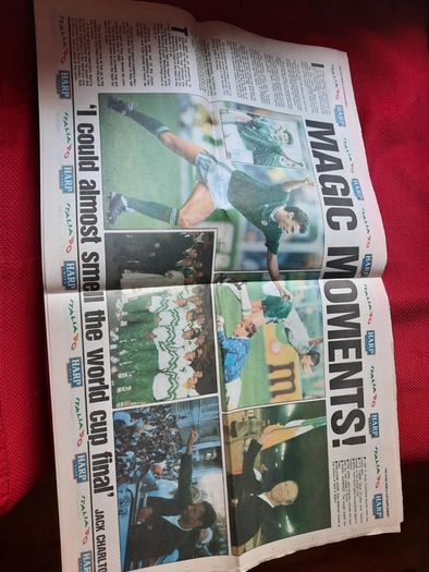 Italia 1990 - The Star 1990 - Post World Cup Supplement celebrating Ireland's achievement