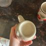 Pair of Ceramic Cherry Pattern Mugs / Coffee Cups Image 5