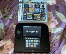 Nintendo 2ds With Pokemon diamond and R4 card