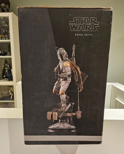 Star Wars Sideshow Boba Fett Empire Strikes Back Premium Format Statue