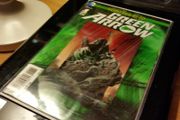 Green Arrow #1 Futures End ! 3-D Motion Variant ! 2014 ! HOLOGRAPHIC COVER !