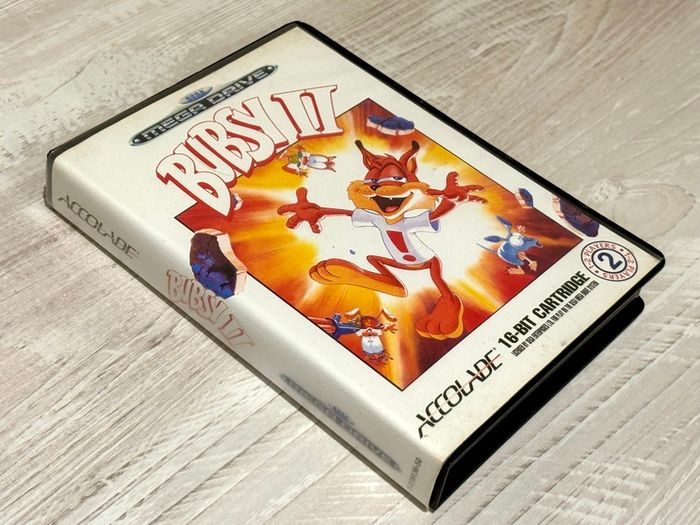 Bubsy 2 for Mega Drive - Boxed & Minty