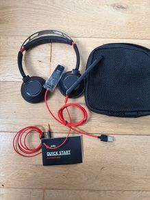 Corded Headset Poly model c5220 work from home